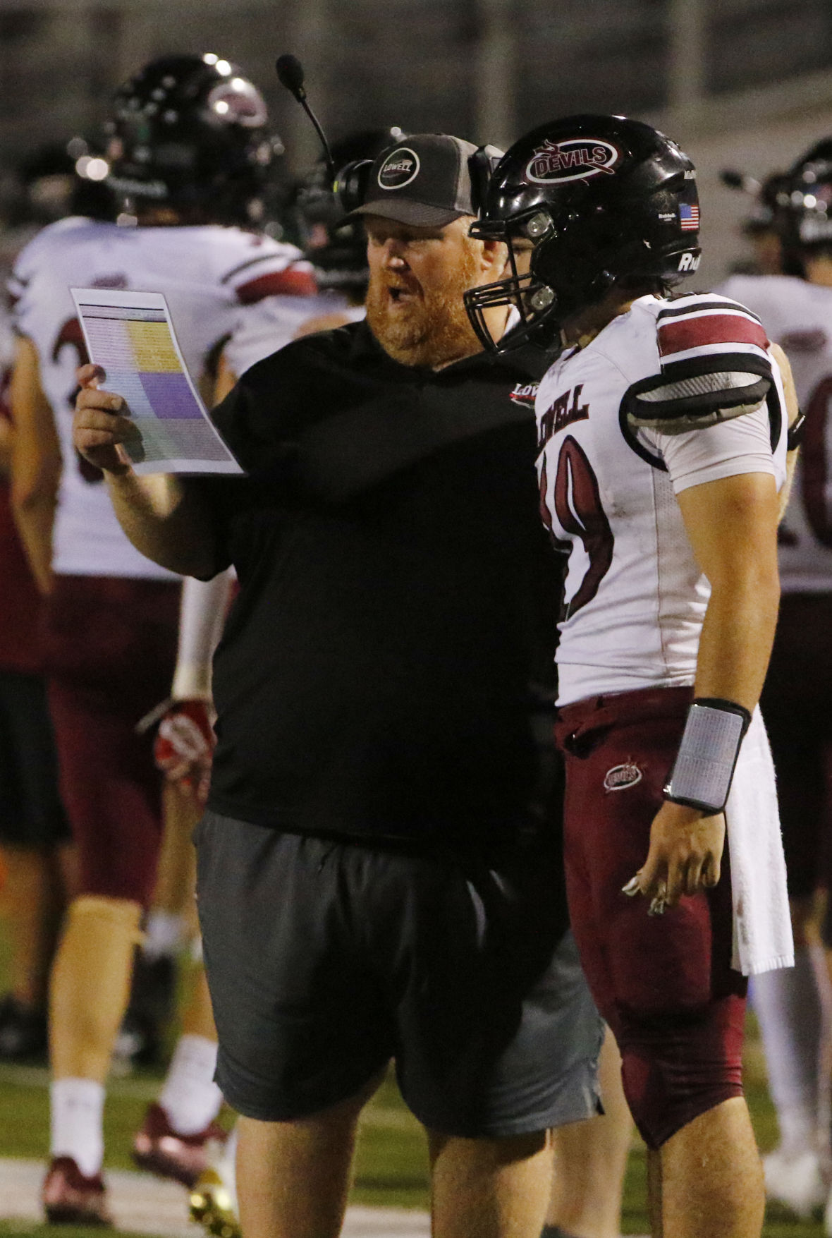 Lowell at Hobart football
